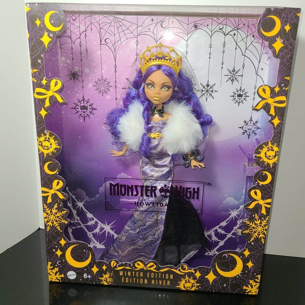 Mattel Monster‎ High HOWLIDAY CLAWDEEN Winter Collector's Edition NISB 2023